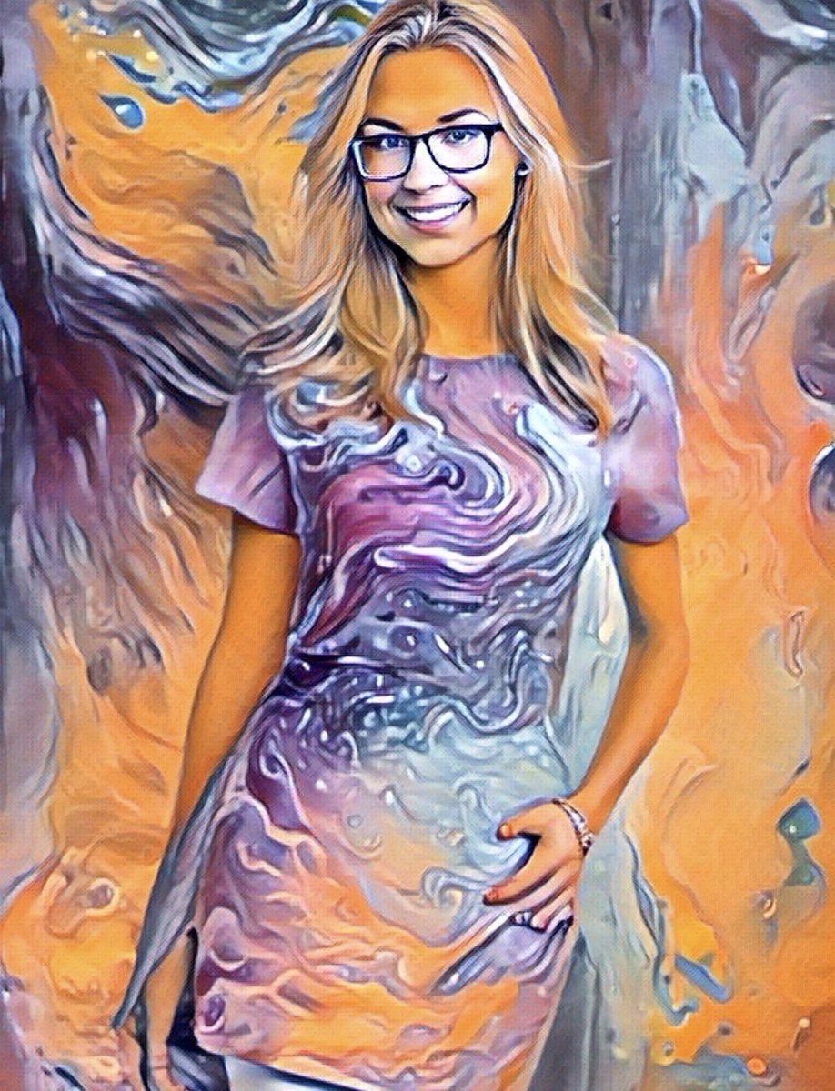 Goedemorgen. ☕️ Sinds lange tijd weer wat geschilderd, een zelfportret dus.