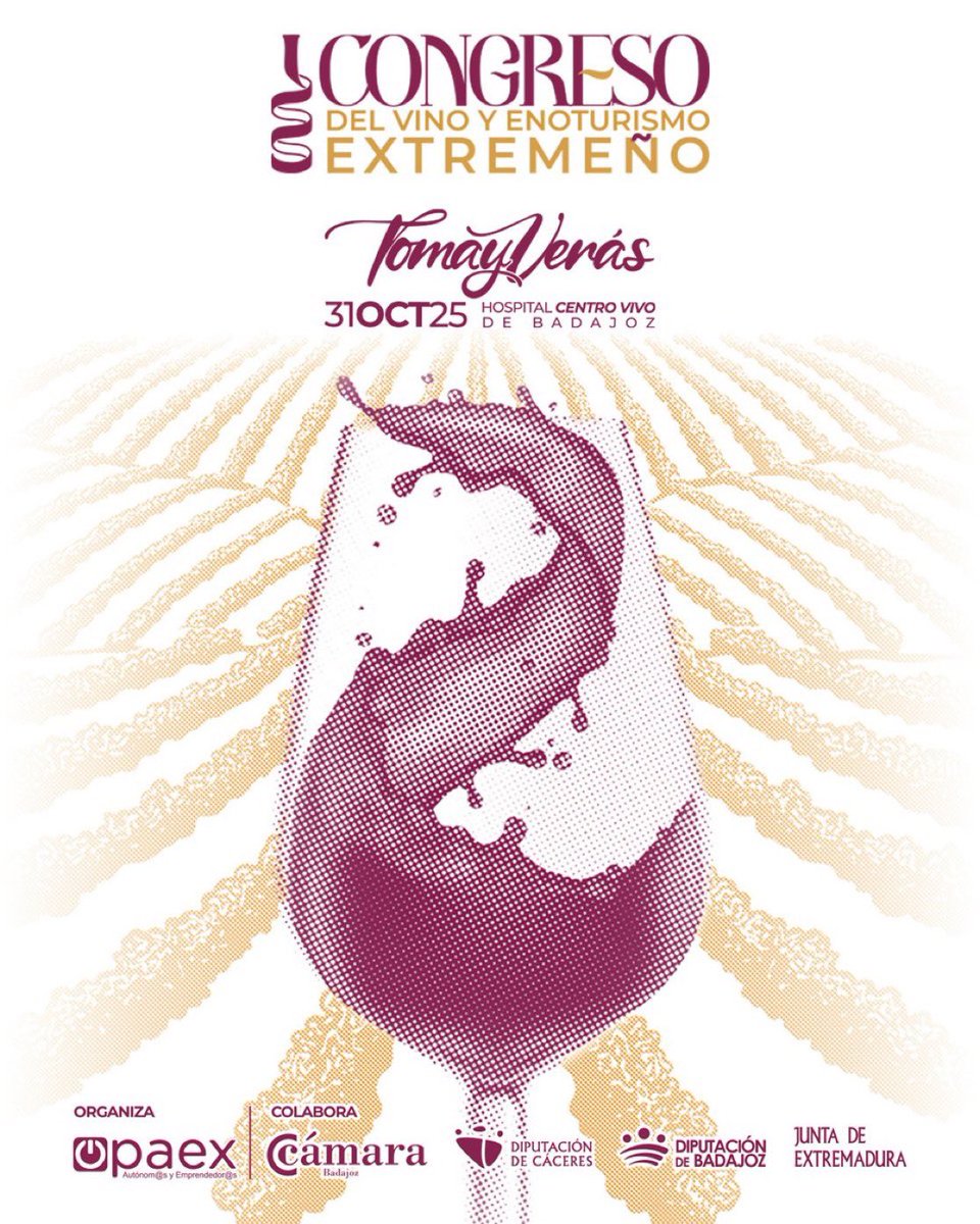 🗣️Badajoz se convierte en la capital del vino 🍇
Este viernes participamos en el I Congreso del Vino y Enoturismo Extremeño, una cita que reúne a bodegas, profesionales y amantes del vino para mostrar el potencial del enoturismo en nuestra tierra.
#Enoturismo #BodegasAlvear