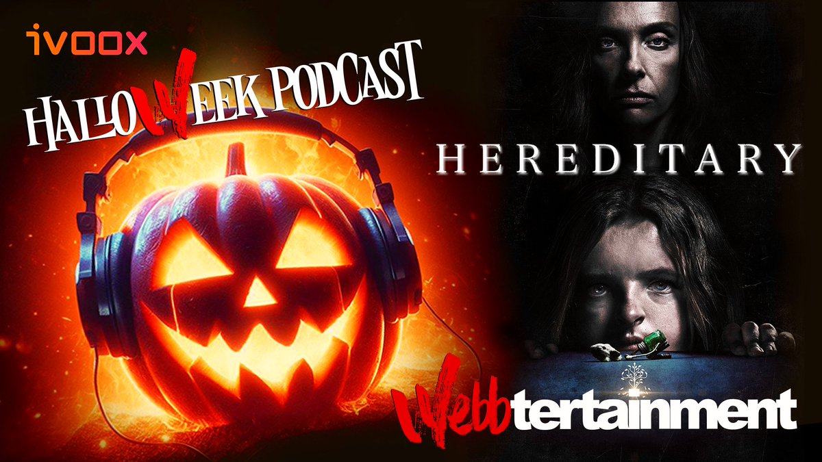 webbpodcast's tweet photo. Sigue el #HalloWeekPodcast en este #Halloween
El terror familiar de la mano de Ari Aster, adéntrate en…
🎧 HEREDITARY ➡️ https://t.co/IY7chswMaD https://t.co/nsKv9ipHTV