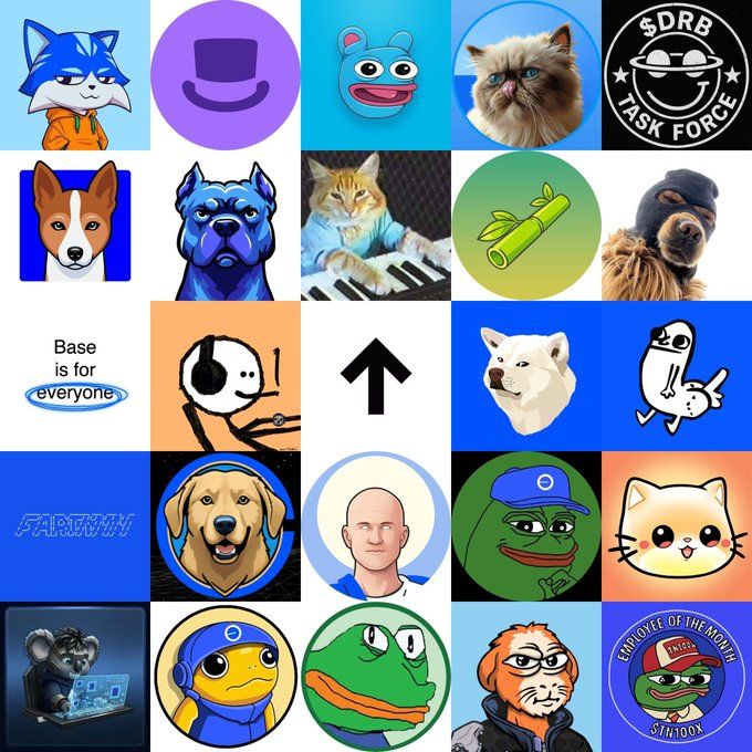 Which PumpBase tokens are you backing? 🟦👇

$TOSHI $DEGEN $BRETT $MIGGLES $DRB $BENJI $DOGINME $KEYCAT $BAMBOO $SKI $BASEISFOREVERYONE $MFER $HIGHER $RUSSELL $DICKBUTT $FARTCOIN $AEROBUD $TYBG $PEPE $MOCHI $BEATS $TURBO $OKAYEG $CHOMP $TN100X

Create yours, trade, and let the