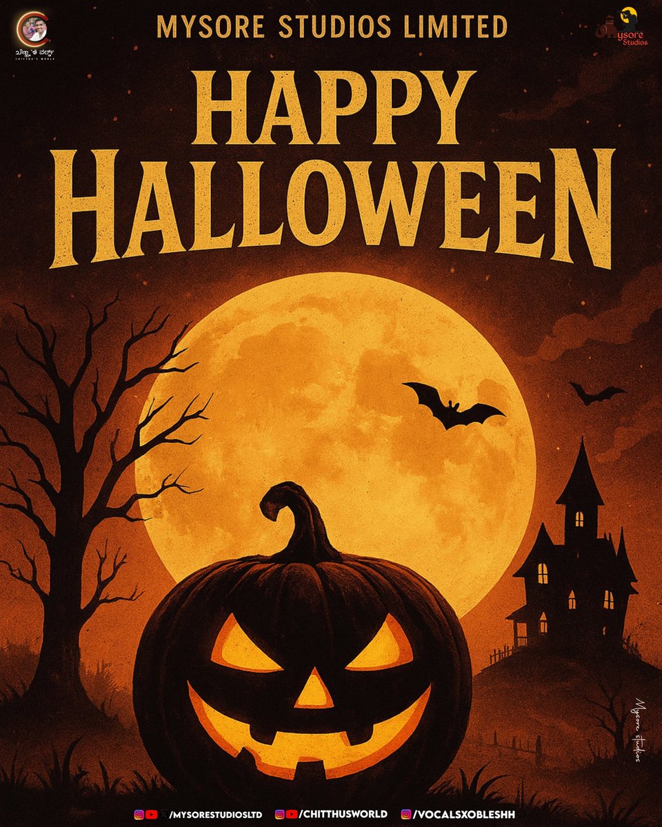 mysorestudios_'s tweet photo. 🕸️ Lights, camera… BOO!
Wishing you a hauntingly creative Halloween 👻🎥

#halloweenmakeup #ʜᴀʟʟᴏᴡᴇᴇɴ2025 
#mysorestudios https://t.co/rnOz9vITED