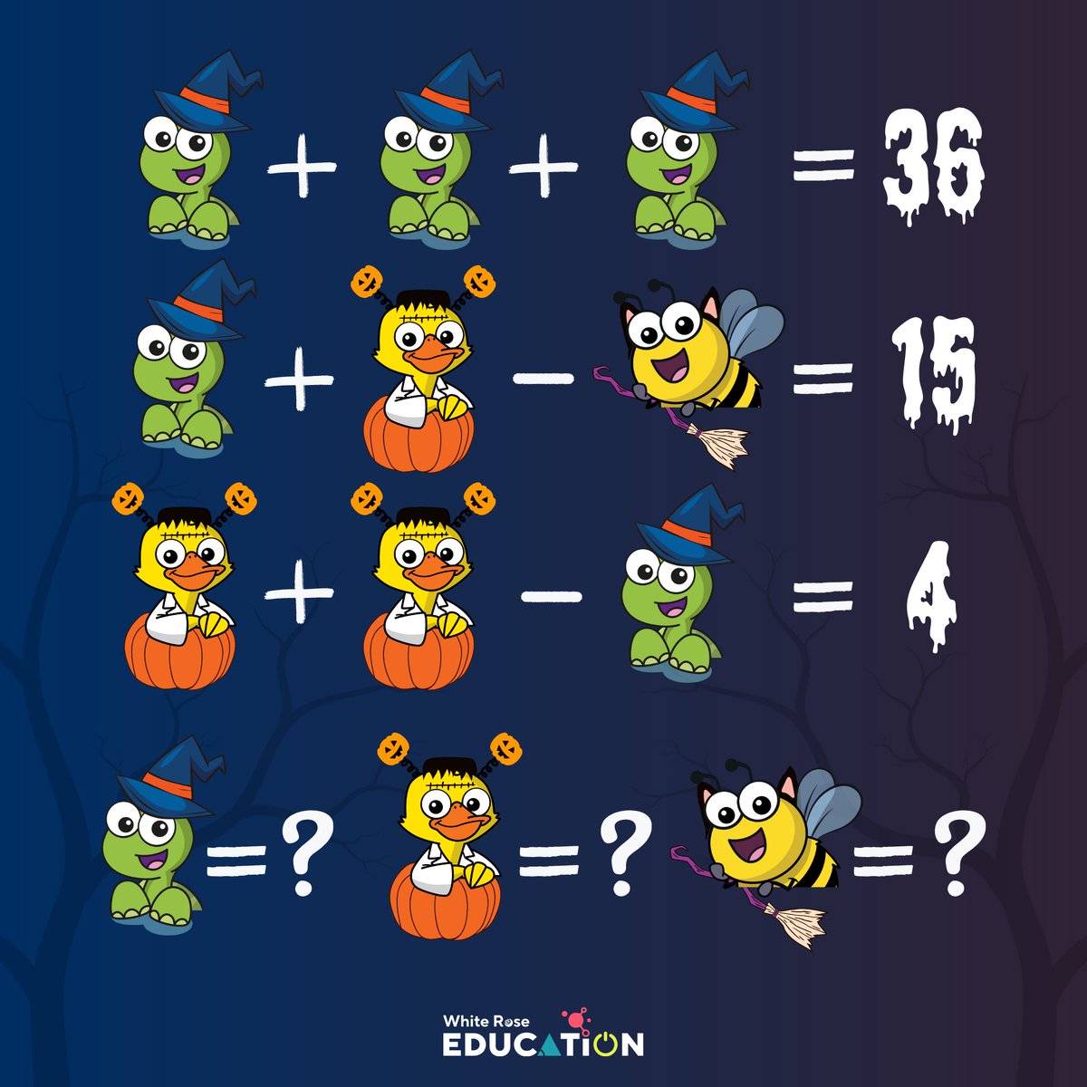 Trick or Tiny! 🎃

Do you dare to take on this Halloween challenge? 🧟

Comment your answers below! ⭐️