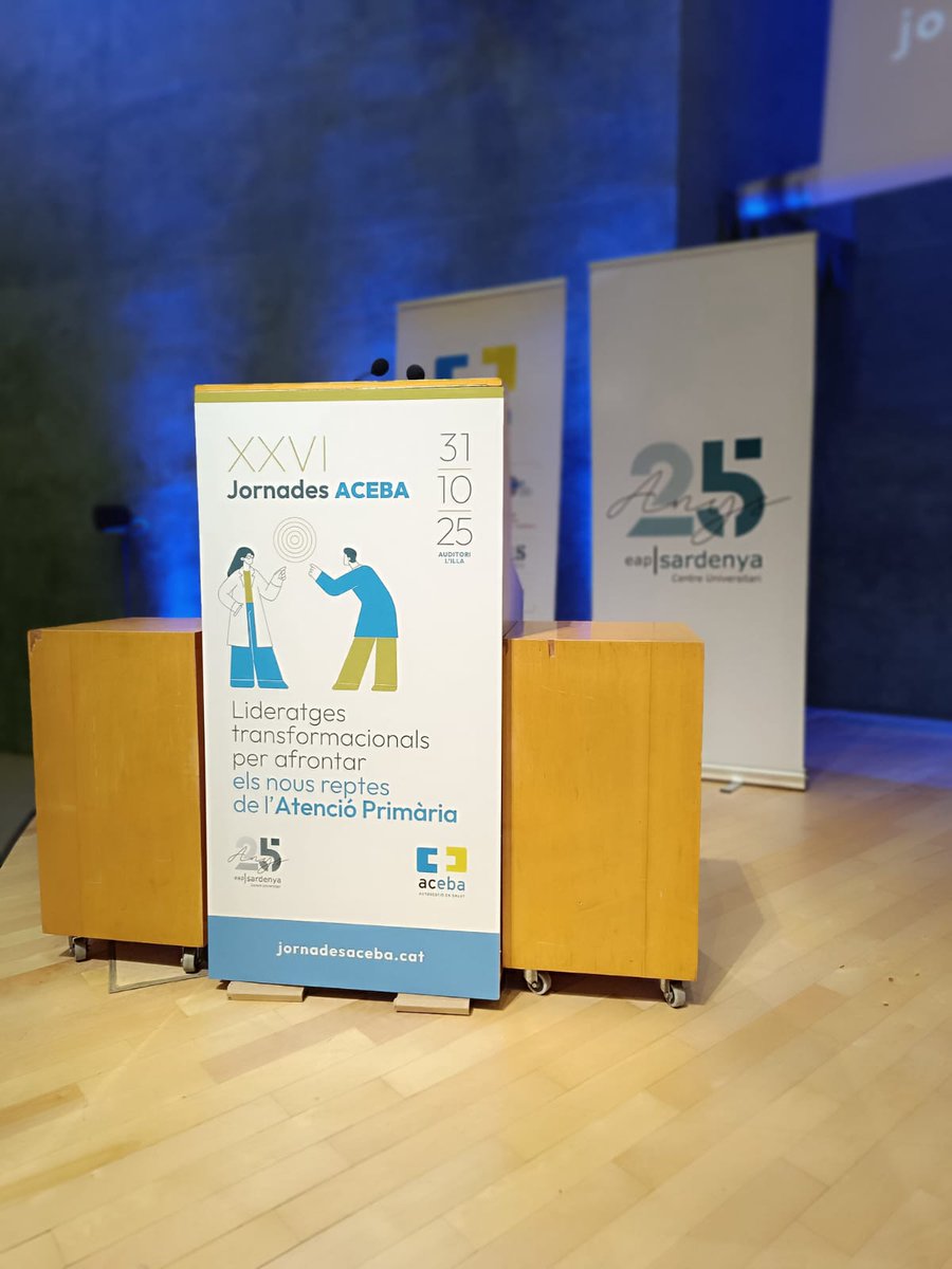 eapsardenya's tweet photo. Ja ho tenim tot a punt per començar les #JornadesACEBA25

Esteu preparats? 😉

@ACEBAautogestio 
#Innovació
#Lideratges https://t.co/7UjOoePXf6