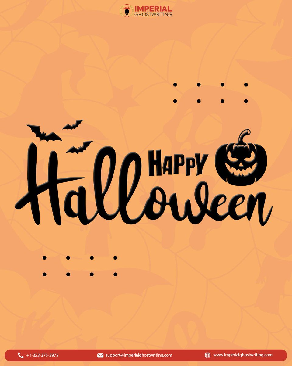 ImperialGw's tweet photo. 🎃 This Halloween, let’s conjure up some literary magic! Get ready to cast spells with your words and unleash your ghost story. At Dawn Ghostwriting, we’re here to help your haunting tale come to life. 👻
👉 Visit: https://t.co/sxAMTBpovS

#DawnGhostwriting #Ghostwriting https://t.co/p1AIs95chJ
