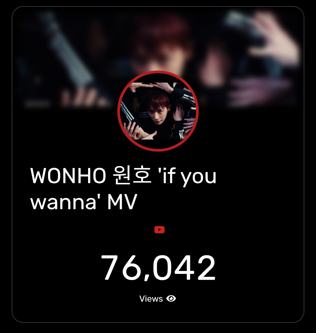 MonstaXVotingSQ's tweet photo. [ #WONHO MV UPDATE - #SYNDROME ?

Almost 15 hours passed and the MV is not even 100k. #WENEE where you at??🥺

This is the first full album of @official__wonho 

🔗https://t.co/XzigJlQxvP

Please stream. Let's show #WONHO that we are here. 

#WONHO #원호 @official__wonho #SYNDROME #ifyouwanna
