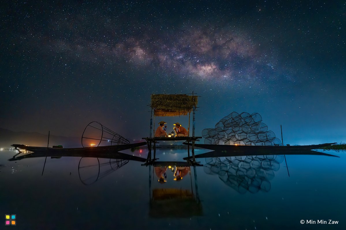 📸 #PhotoOfTheDay 

"Starlit Stillness | سكونٌ مُرصّعٌ بالنجوم"

© Min Min Zaw | Myanmar 

#HIPA #HIPAae #photography #photographerlovers #Myanmar #NightPhotography #AstroPhotography #LongExposure