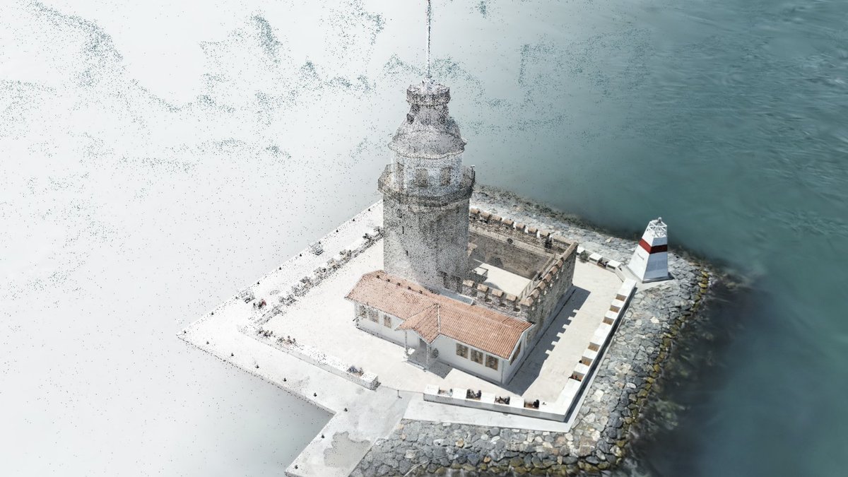 Bu gördüğünüz 3D sahne, Gaussian Splatting gibi devrim niteliğindeki teknolojilerin gücünü gösteriyor. Artık tarihi yapıları sadece fotoğraflamakla kalmıyor, onların yaşayan, nefes alan dijital ikizlerini yaratıyoruz.

#Dijitalİkiz #DigitalTwin #KültürelMiras #GaussianSplatting