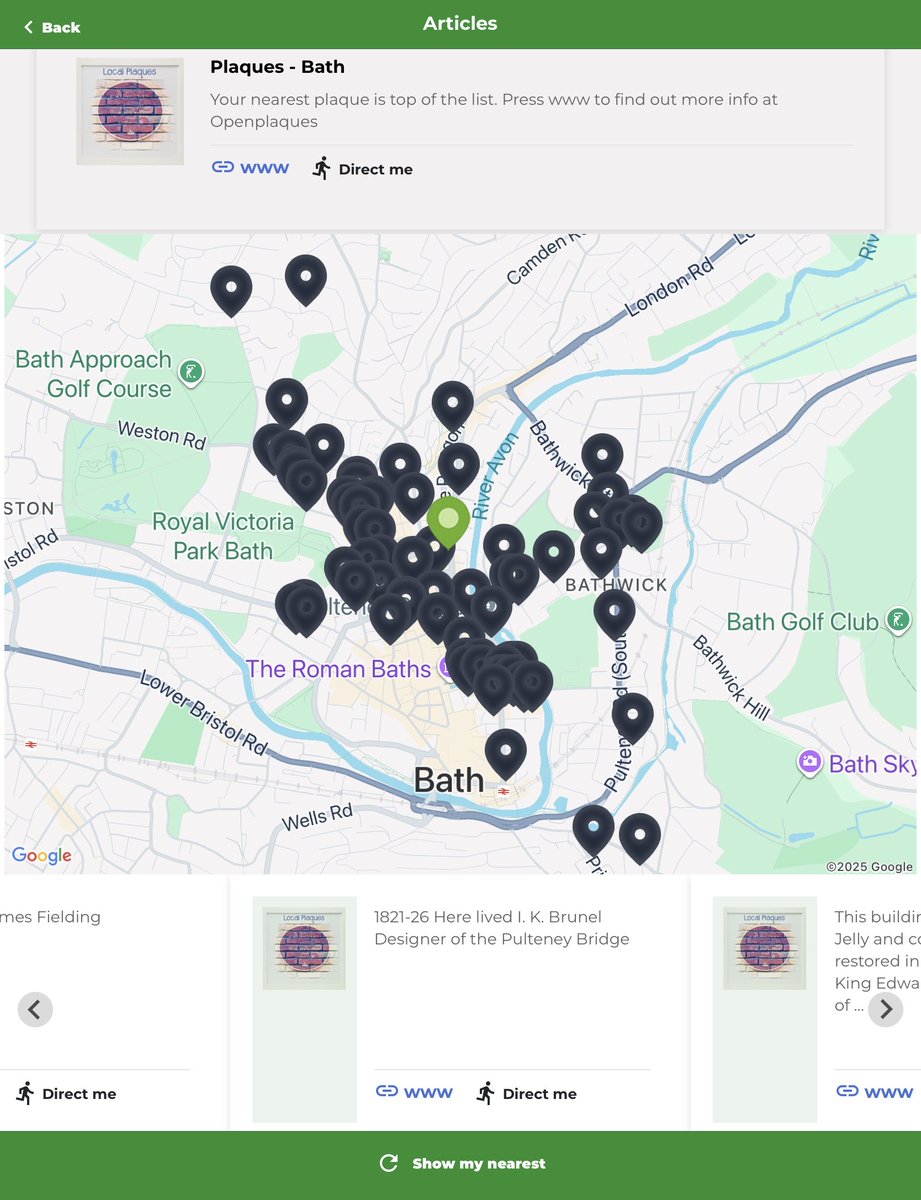 TiCLme's tweet image. Did you know ? … 🤔

TiCL gives you an online map, and FREE app guides, to the plaques in most of the UK’s towns and cities @openplaques 

eg This is the one for Bath

ticl.me/plaques-bath/h…

@TiCLme #notjusttrees #plaques