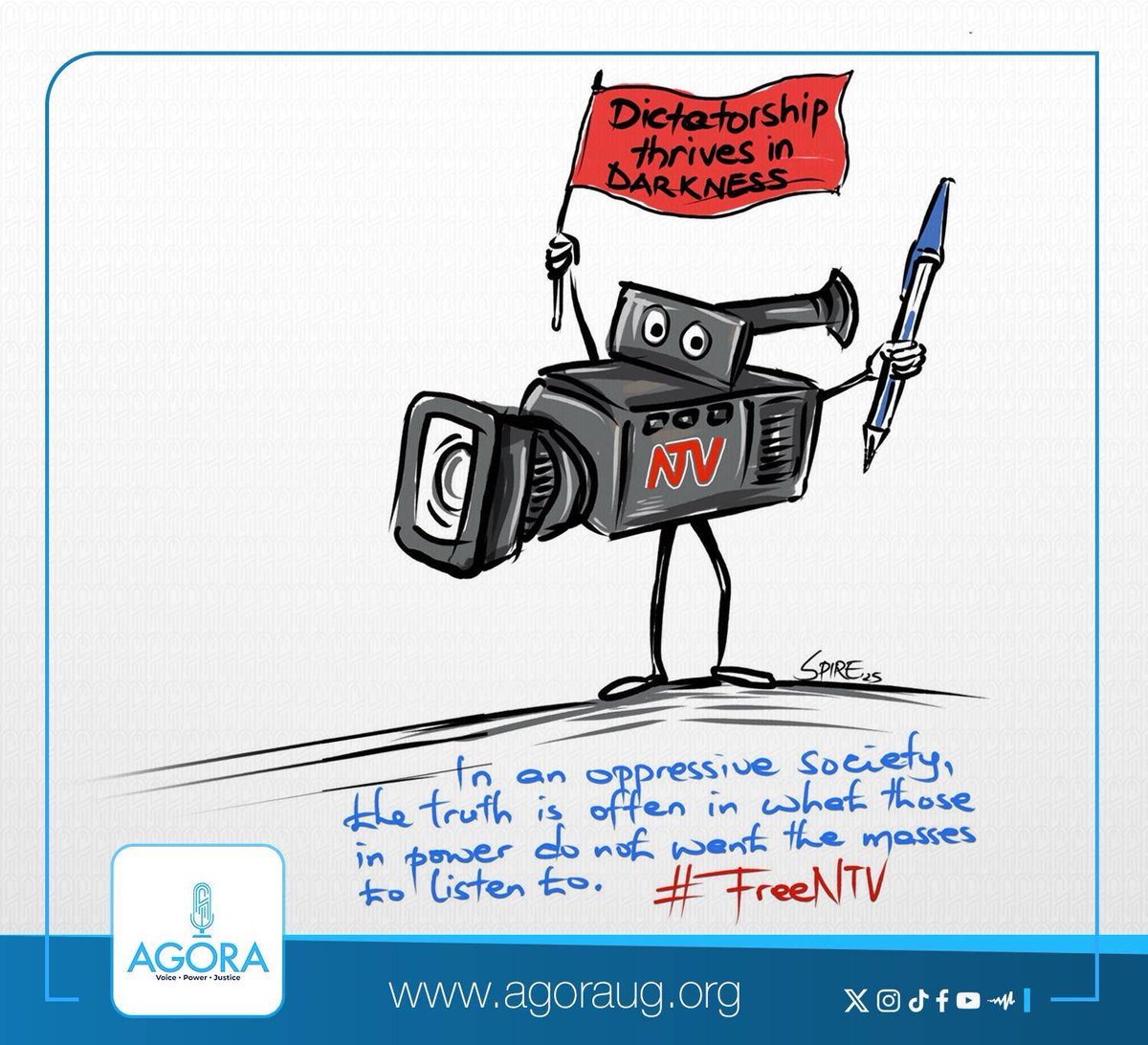 AgoraCFR's tweet image. #FreeNTV