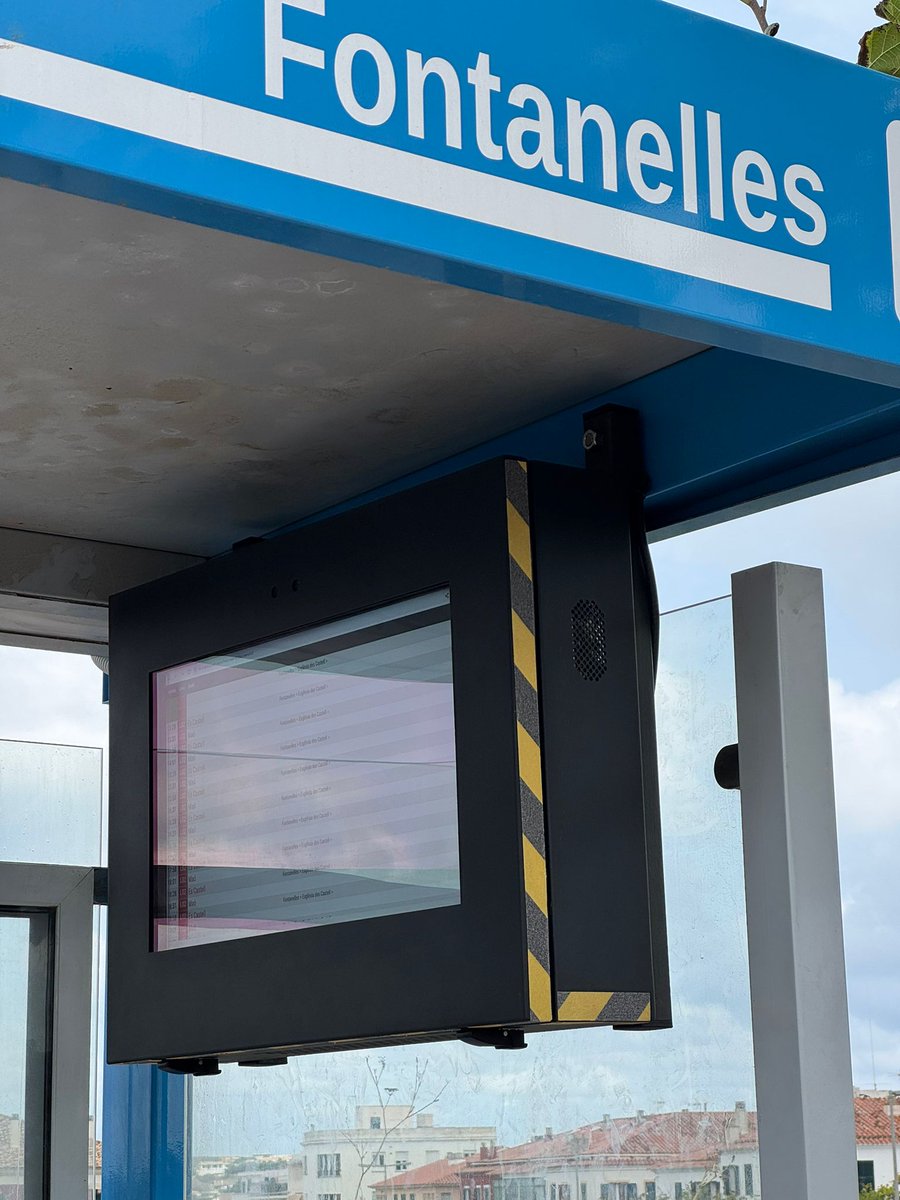 ITDDisplay's tweet image. 🚏 Proud moment! ITD’s 55” full outdoor displays are now live at bus stops across Spain 🇪🇸

Engineered for 24/7 clarity, IP65 durability &amp;amp; smart city connectivity — where tech meets the street.

#SmartCity #DigitalSignage #OutdoorDisplay #ITD #Innovation #UrbanTech