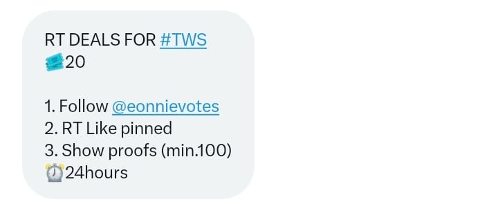 TWS SUPPORTS tweet media