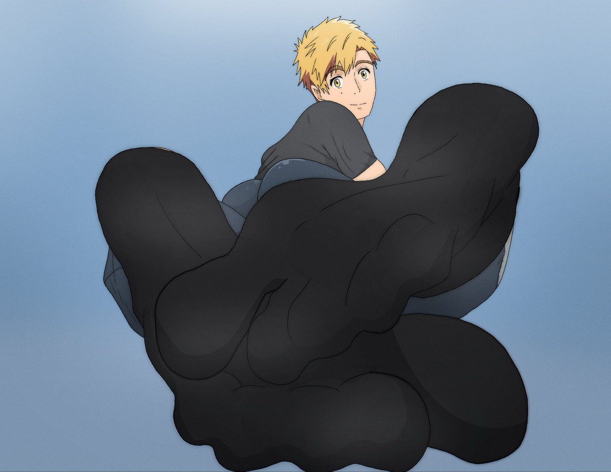 Now — time; for: Variant III, (I am sure); of — an old commission; of: mine’s, (by the bye); featuring — Mr. Tsukasa Akeuraji, (in fact; who! is; from: The Medalist, I declare). 😍