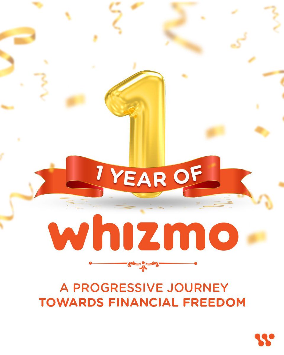 One year of powering financial freedom and what an incredible journey this has been! 
Whizmo set out to redefine everyday finance and today we celebrate real impact, real trust, and a community that grows stronger every single day!

#WhizmoUAE #FinancialFreedom #1YearAnniversary