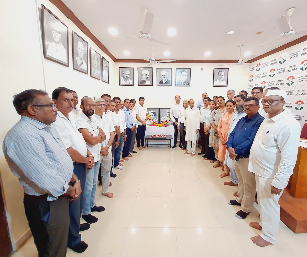 INCGoa's tweet image. GPCC commemorated the Birth Anniversary of Iron Man Sardar Vallabhbhai Patel &amp;amp; Death Anniversary of Iron Lady Indira Gandhi at Congress House in the presence of President @amitspatkar, Ex. MP Francisco Sardinha, Senior leader Eduardo Faleiro, Senior VP @MKShaikGoa , VP Subhash…
