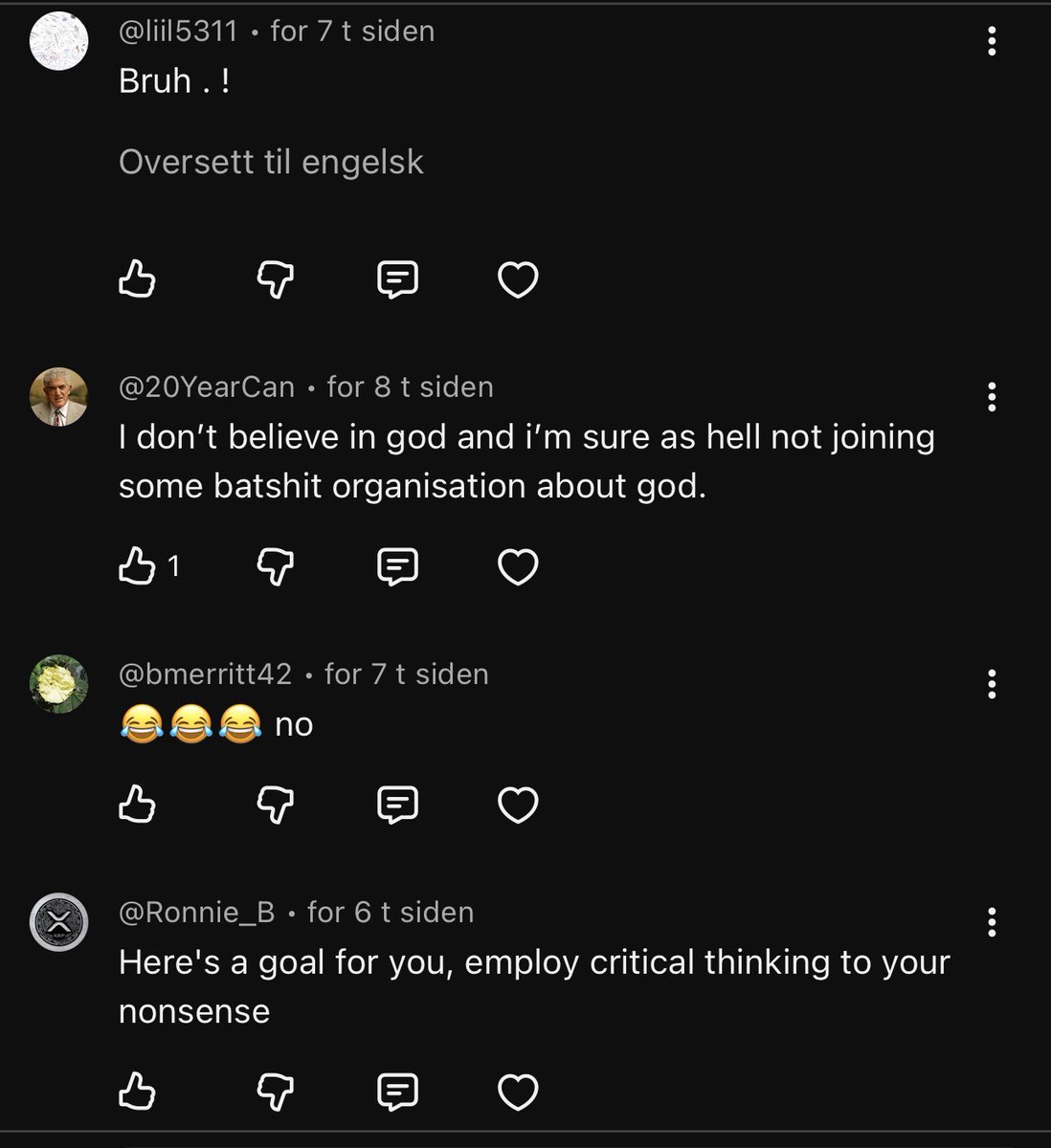 In my latest video, I talked about setting a goal so high that you don’t even know how to achieve it and trusting God to make it happen.

And these are the comments I got… it honestly hurts to see how lost people are. Most of them don’t even have a goal. They’re perfect examples