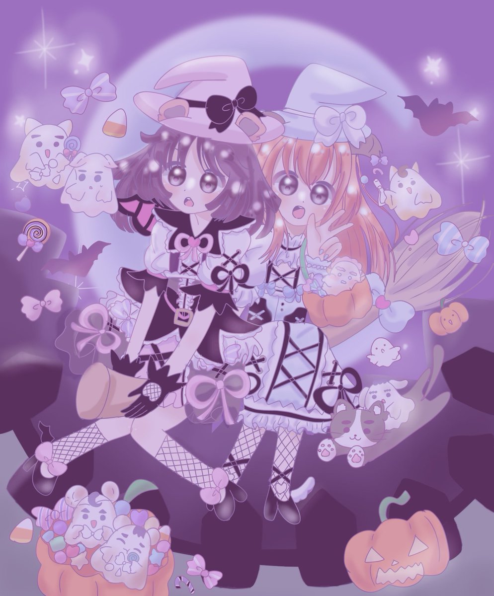 해피 할로윈~!!! 합작 너무너무 아름다와요...🥺🍬