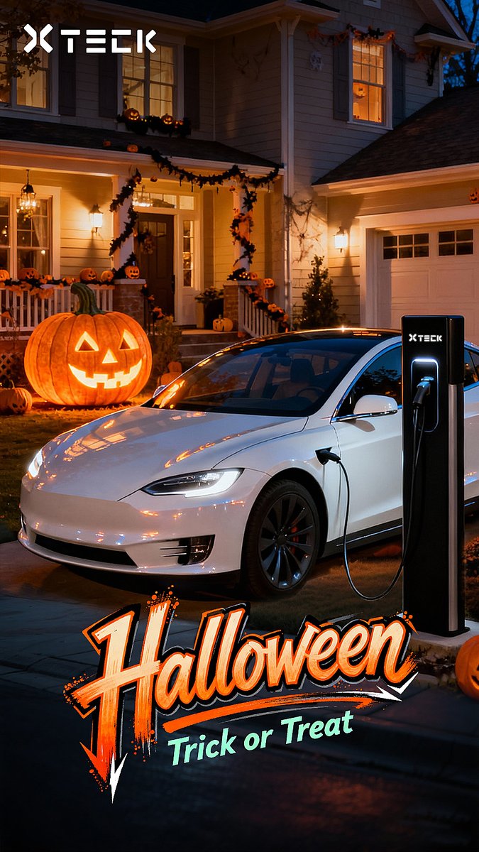 Xundao_global's tweet image. ⚡ 𝑯𝒂𝒍𝒍𝒐𝒘𝒆𝒆𝒏 𝒘𝒆𝒆𝒌𝒆𝒏𝒅 𝒊𝒔 𝒉𝒆𝒓𝒆!

Trick or charge? 🎃

Real power isn’t spooky — it’s sustainable.

#XTECK #EVcharging #Halloween2025