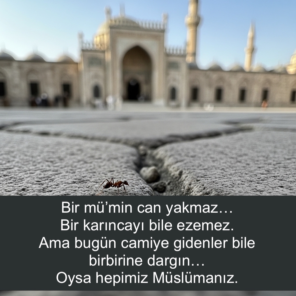 Her şeyin aslı Cennet’te veya Cehennem’dedir.
Tercih bizimdir…

 Allah bizleri doğru yoldan ayırmasın,
helâlinden rızıklandırsın,
mü’minleri birbirine kardeş eylesin.
Âmîn.