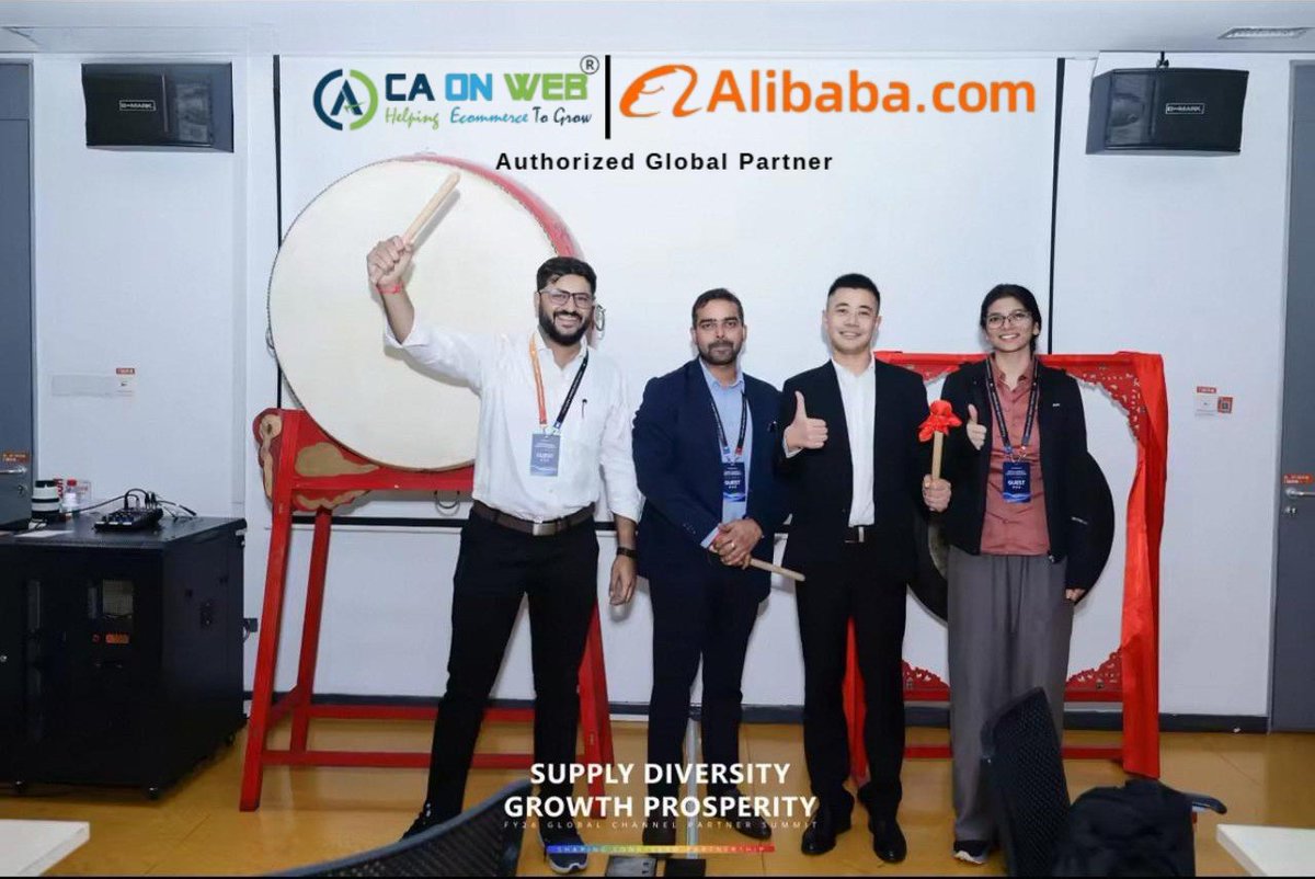 Caonweb_co's tweet image. Big win for #Caonweb! 🏆

Honored to receive the Best Newcomer Award at the GGS Supply Chain Partner Conference FY26 🎉

Proud to empower Indian exporters &amp;amp; take businesses global with 𝗔𝗹𝗶𝗯𝗮𝗯𝗮.𝗰𝗼𝗺.🌏

#AwardWinning #GlobalTrade #TeamCaonweb
