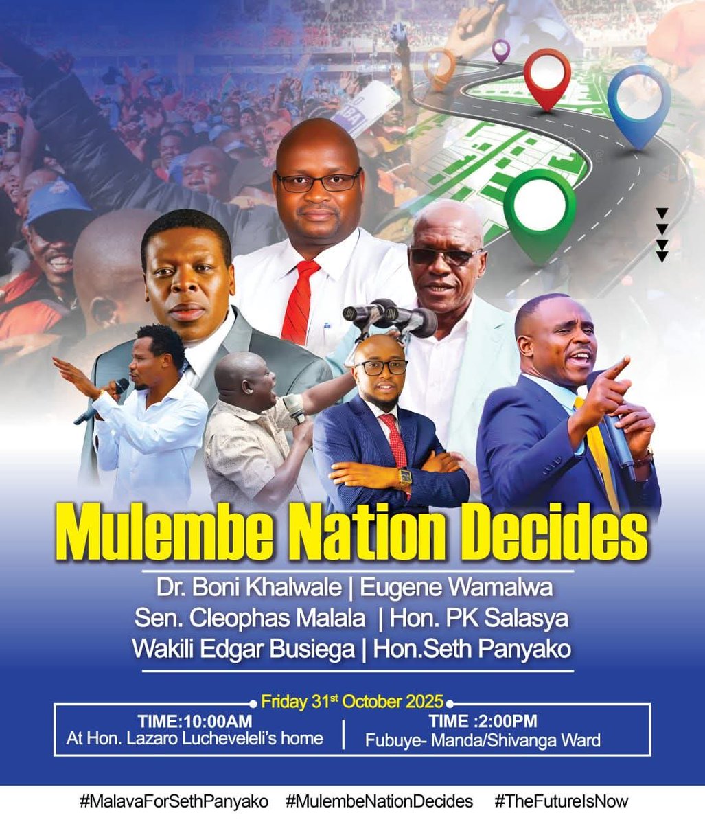 Malava nakuja leo ni kufinish kumalo Hon. Seth Kuka Panyako ndani ndani ndani ndaaaani kabisa .