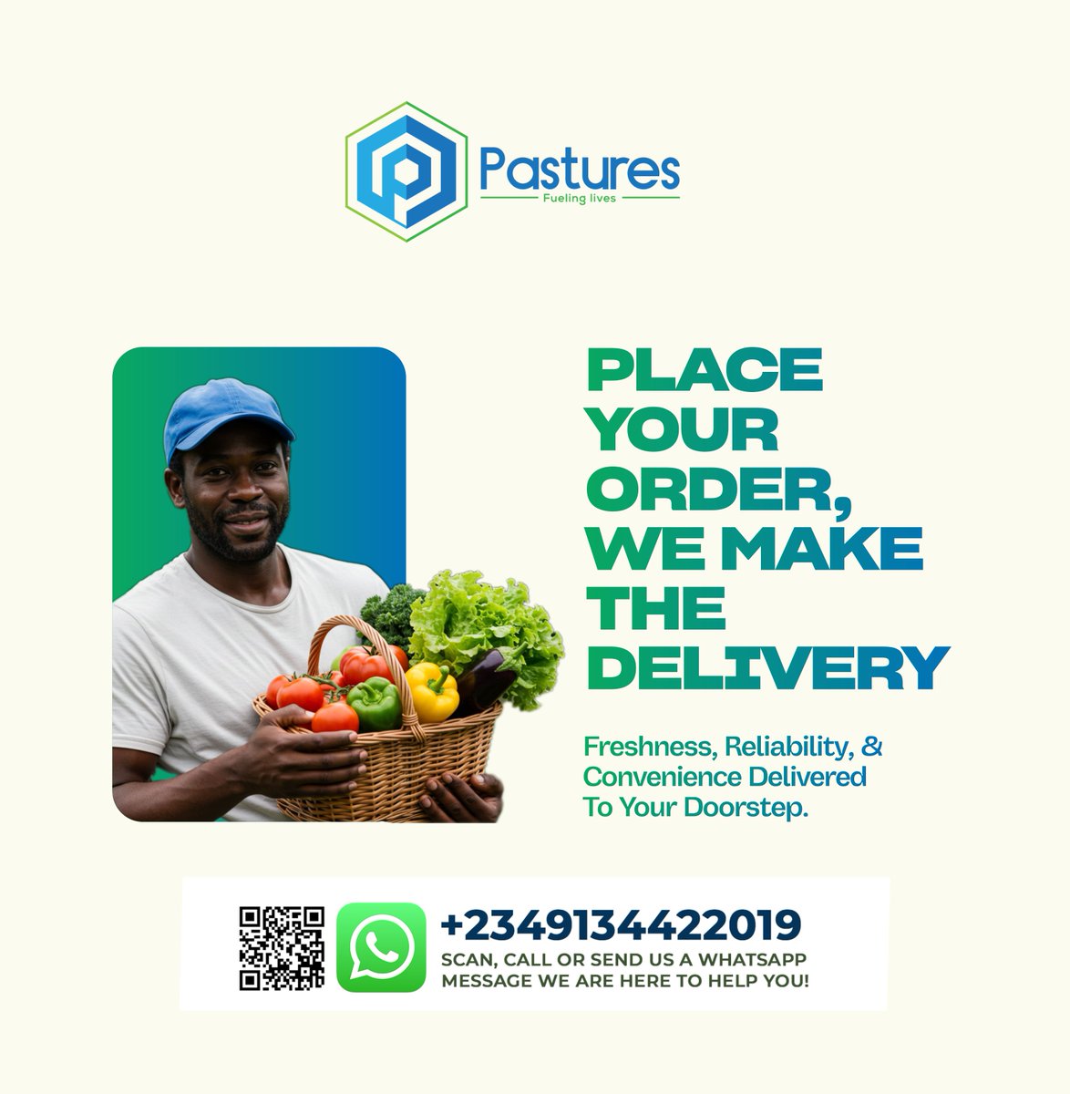 *Weekend Supply &amp; Deliveries*
Weekend supply and deliveries of bulk fresh fruits and vegetables now available for pastures. 🥕🍎🥦

We ensure farm-fresh quality and timely delivery straight to your location.
Contact us early to schedule your weekend supply! 🚚🌿