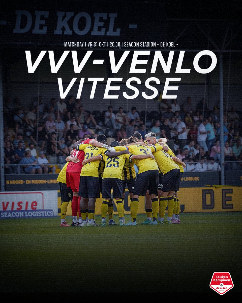 ***MATCHDAY***
Vanavond staat voor de 26e keer in de historie op het programma: #vvvvit
De balans in de vorige 25 edities is in Venloos voordeel: 13 zeges van VVV, 9 van Vitesse. Opvallend: slechts 3× eindigde dit onderlinge treffen in gelijkspel, voor het laatst in 2017/18: 2-2.