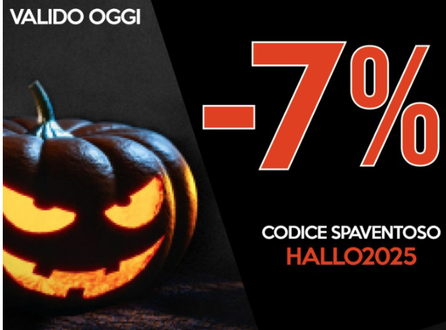 Zenzero_Shop's tweet photo. 🎃☠️🧙 -7% su tutto, speciale Halloween

Codice coupon: HALLO2025 quando sei nel carrello oppure se usi Scalapay -4% codice coupon: HALLO2025S

https://t.co/Da0s002TxA - un design che fa paura! 🕷️🎃💀

Zenzerare per arredare https://t.co/YCaKWAa9XK
