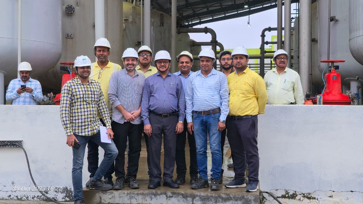 HURL_INDIA's tweet image. A HSE Walk was conducted in the DM Plant area at HURL Gorakhpur, reinforcing our commitment to a safe and sustainable workplace. Continuous vigilance and teamwork drive our goal of zero incidents and a culture of safety excellence.

#HURL #SafetyFirst #Sustainability #TeamHURL…