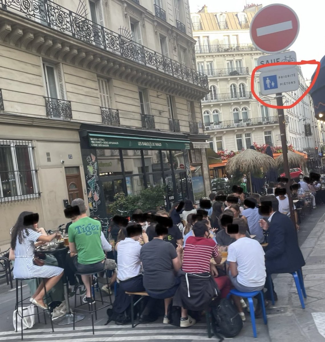 Le bilan de la saison V bistrotière? 
🛑graves nuisances sonores
🛑<a href="/PMdeParis/">Police Municipale de Paris</a> humiliée 
🛑élus et riverains menacés 
🛑autres commerces étouffés 
🛑espace public confisqué 
🛑profits indus 
🛑alcoolisme et tabagisme