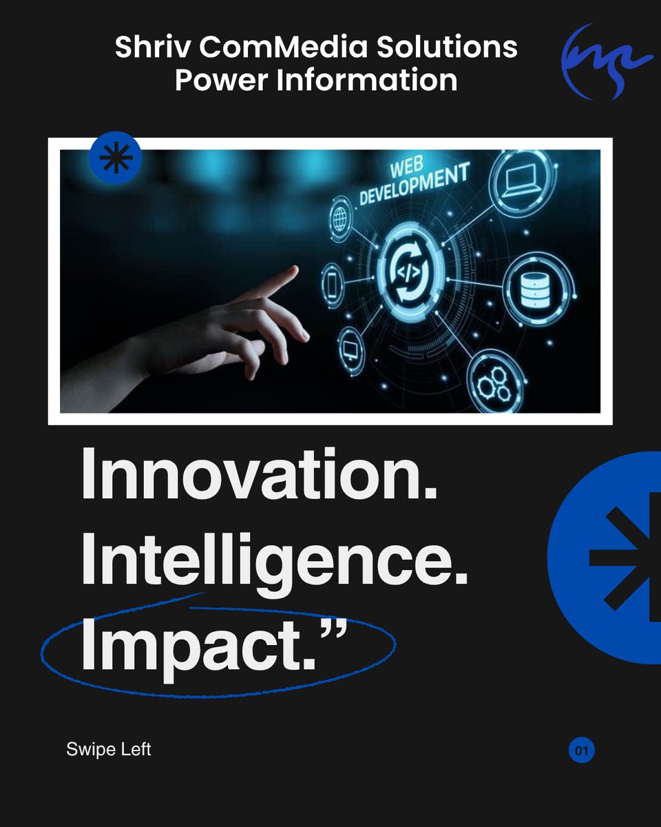 shrivcommedia's tweet image. Turning ideas into impact — that’s what we do at Shriv ComMedia Solutions. 
#SCMS #TechForBusiness #WebDevelopment #AppDevelopment #Software #WebDevelopment #ERP #CRM #IoT #AI #machinelearningprojects #DigitalTransformation #TechInnovation #CustomSoftware #ITCompany #TechEthics