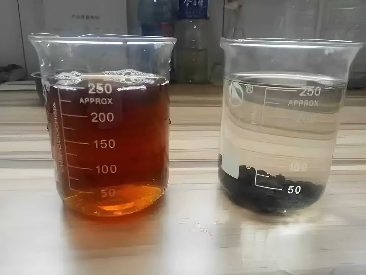 LisaLi859332026's tweet image. Activated carbon has a strong de-colorizing ability and is widely used in the de-colorization and odor removal of food, beverages and medicines.#activatedcarbon #decolorization