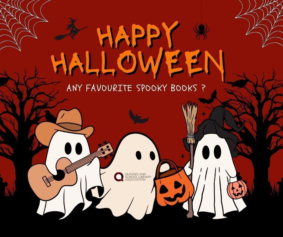 Books That Go Bump in the Night 👻 What are your favourite titles for Halloween displays? 
#SpookyReads #LibraryHaunts #HalloweenBooks #QLDSchoolLibraries #QSLA