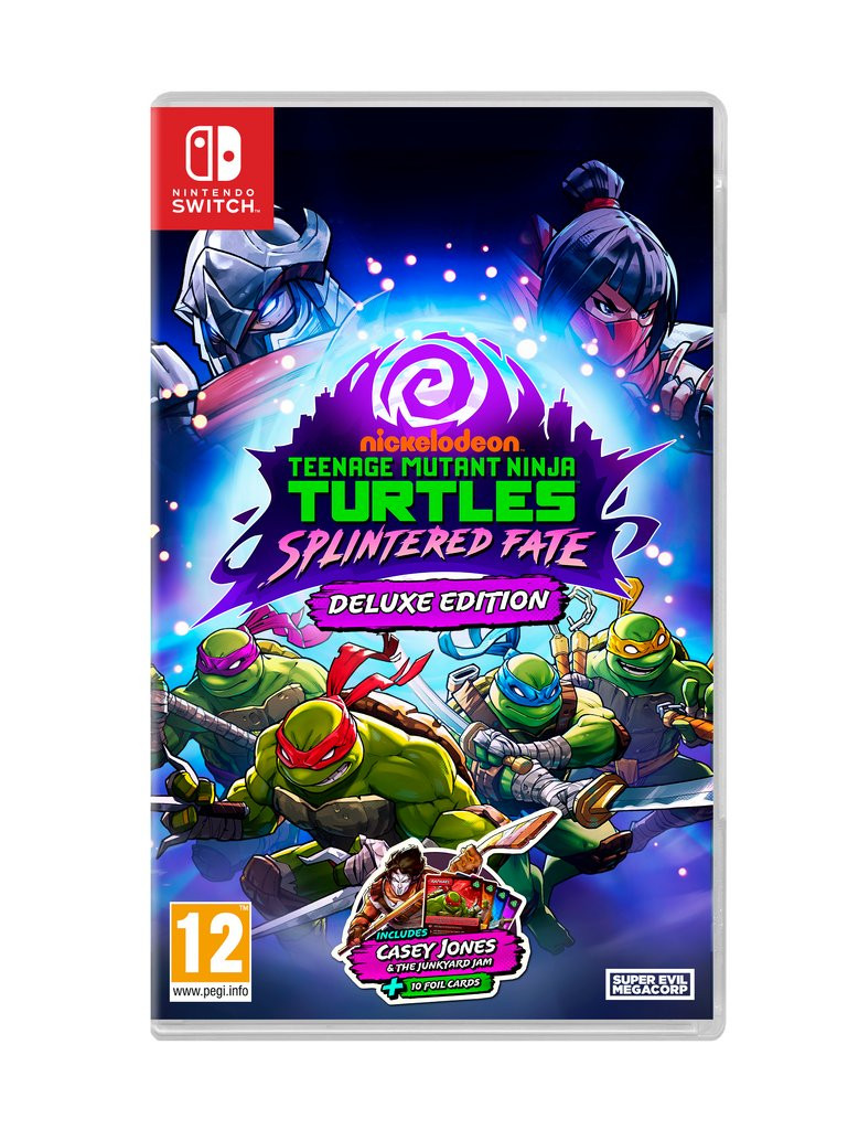 ImpactStoreEs's tweet image. Cuando #Shredder secuestra a #Splinter, las tortugas se lanzan a la lucha para recuperar a su padre de las garras del Clan del Pie... ¡Lánzate a #TeenageMutantNinjaTurtles: Splintered Fate - Deluxe Edition en tu #Switch con @MeridiemGames! ¡Ya a la venta!
