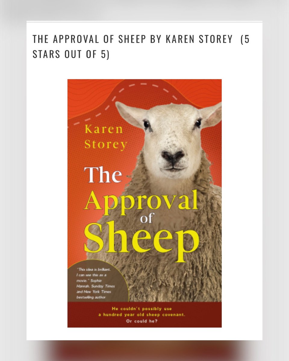StoreytellerK's tweet image. Reflecting back on this month, there were many great moments surrounding the release of my debut novel. Here’s one of my favourites. A fab #bookblogger, ‘Is This Mutton?’ chose The Approval of Sheep as her book of the month 🤗

amazon.co.uk/Approval-Sheep…

 #BookClub #FictionLovers