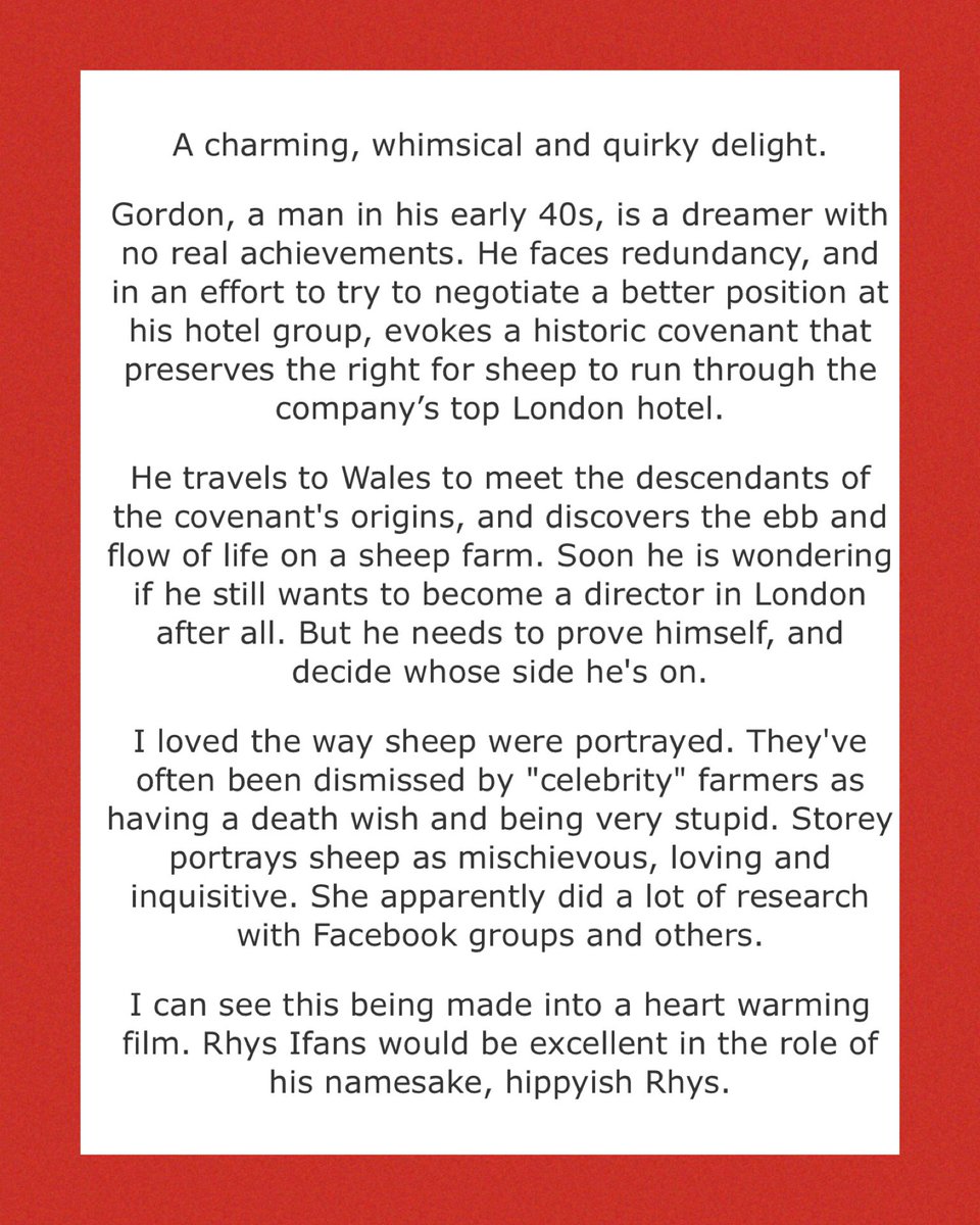 StoreytellerK's tweet image. Reflecting back on this month, there were many great moments surrounding the release of my debut novel. Here’s one of my favourites. A fab #bookblogger, ‘Is This Mutton?’ chose The Approval of Sheep as her book of the month 🤗

amazon.co.uk/Approval-Sheep…

 #BookClub #FictionLovers