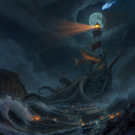 PTaksidi27234's tweet image. This Halloween, the seas are haunted... 🌊👻
The Pharos light cuts through the fog — but what lurks beneath the waves?
#Pharos #HalloweenAirdrop #DesignContest #CryptoArt