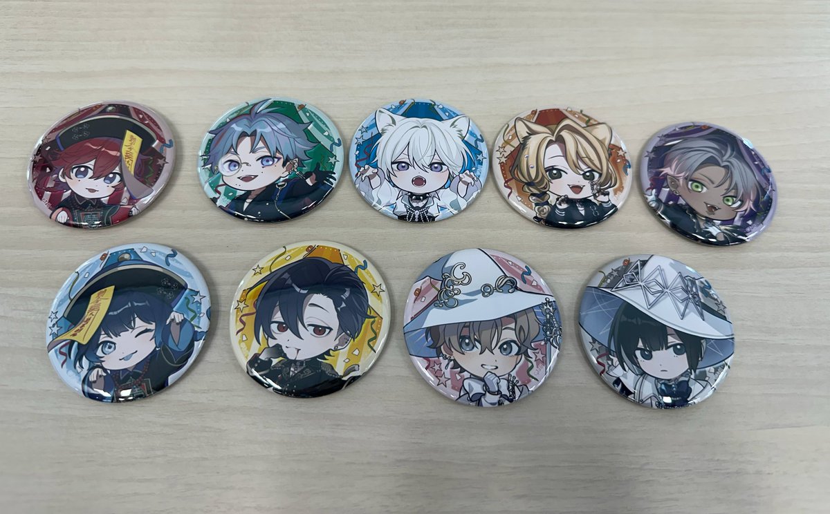 Toxic-a-Holic トキホリ Fan Party 缶バッジ C.B. Toxic-a-Holic