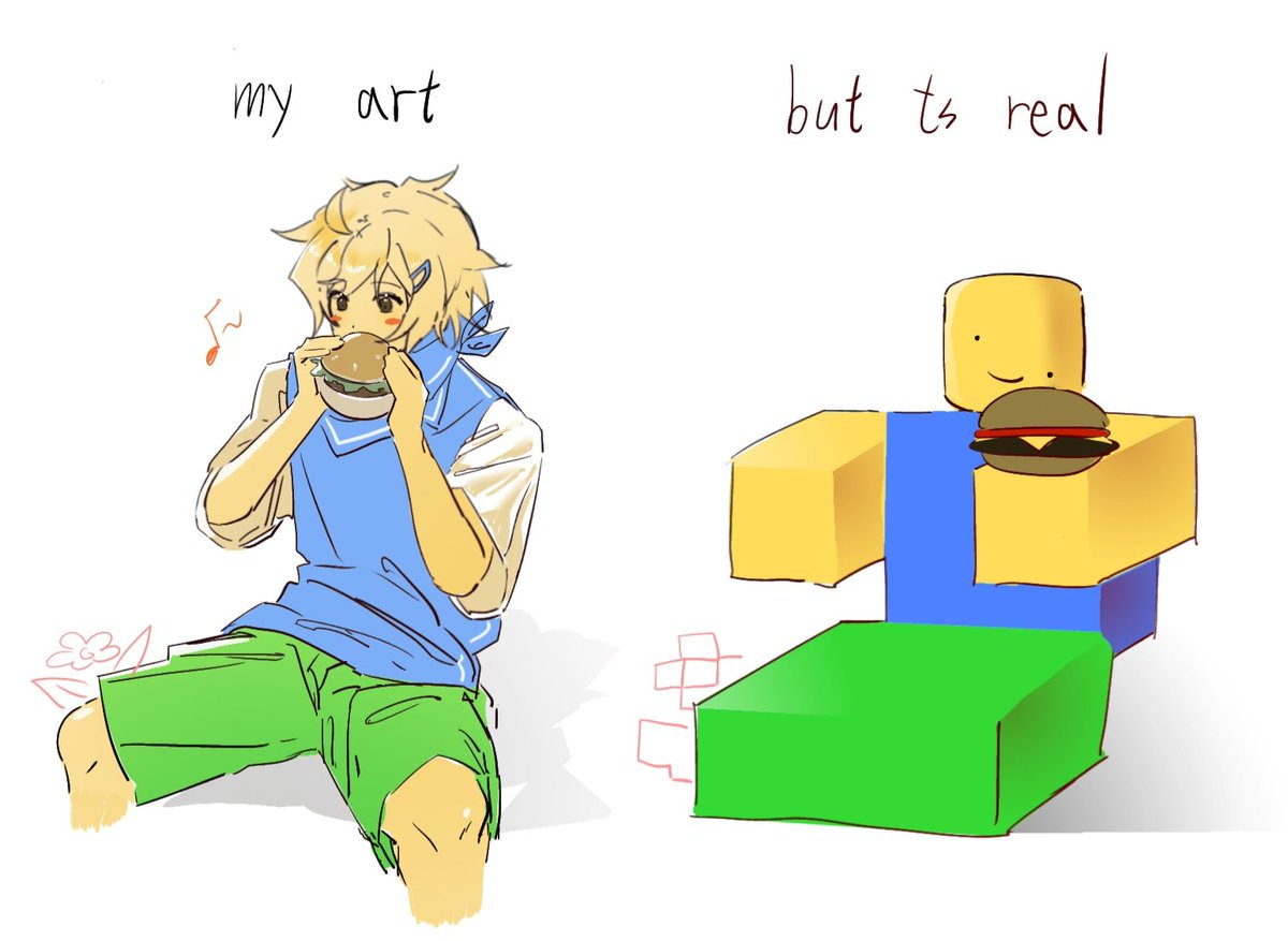 notdanmuji1's tweet image. 로블록스 파는 사람 특 #ROBLOX #Noob