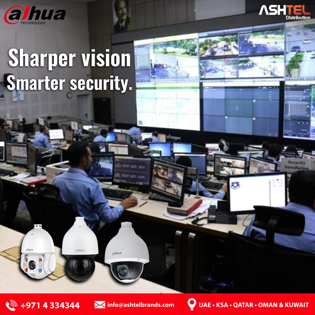 Ashtel_Brands's tweet image. Stay ahead of every detail with Dahua Surveillance Cameras — engineered for precision, clarity, and reliability. From advanced AI analytics to crystal-clear imaging, Dahua ensures 24/7 protection with technology that keeps you one step ahead.

#DahuaTechnology #SmartSecurity