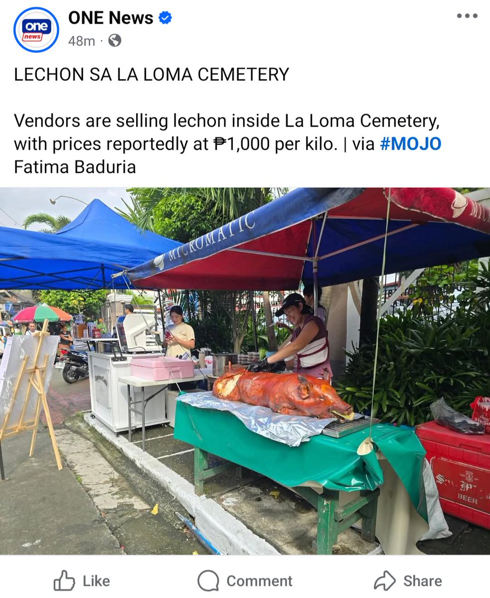 GeneralRexxus's tweet image. This is real SOUL food. 

Dahil kapag kumain ka ng lechon, kaluluwa ka na bukas