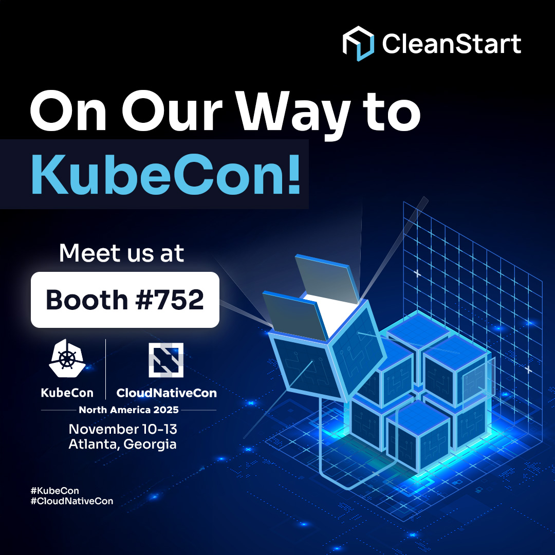 We’re packing our builds and heading to <a href="/KubeCon_/">Kubecon_</a> ! 🚀
Catch CleanStart at Booth #752 — where container images meet real security. 🔒
Say hi 👋 &amp; see how we’re making containers secure, minimal &amp; reproducible - the new standard. 
<a href="/CloudNativeFdn/">CNCF</a>  #CloudNative #devsecops