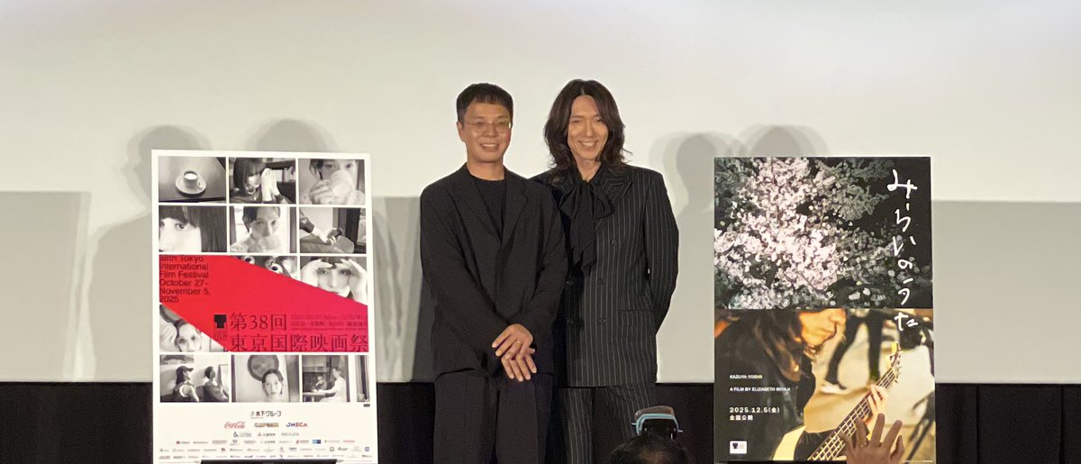 wgtdpwda's tweet image. お写真
かっこよかったり可愛かったりお茶目だったり
#みらいのうた
 #東京国際映画祭