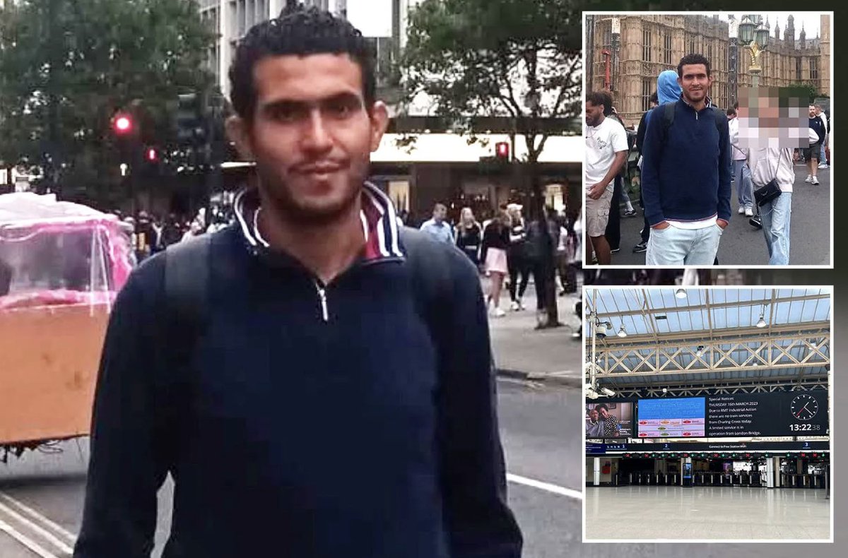 ANOTHER SMALL BOAT RAPE CASE
Illegal dinghy immigrant 'used translation app to say "I want to f**k" you –  before raping woman'

Failed Egyptian asylum seeker Moustafa Elbohy, 31,  launched attack after seeing victim at Charing Cross station

Elbohy was living in a