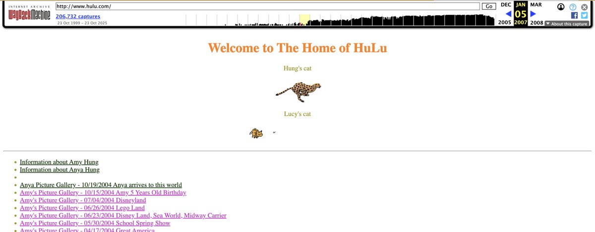 TruueDiscipline's tweet photo. Before it was a streaming service, Hulu was a Chinese family's blog: https://t.co/HH1faTjX1O