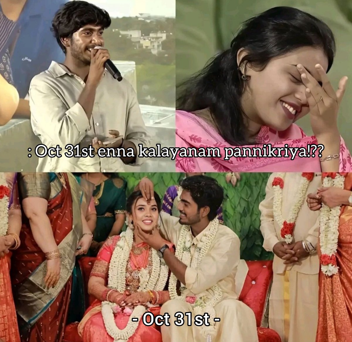 Rohithkanna1128's tweet image. Congratulations #Abishan ❤️