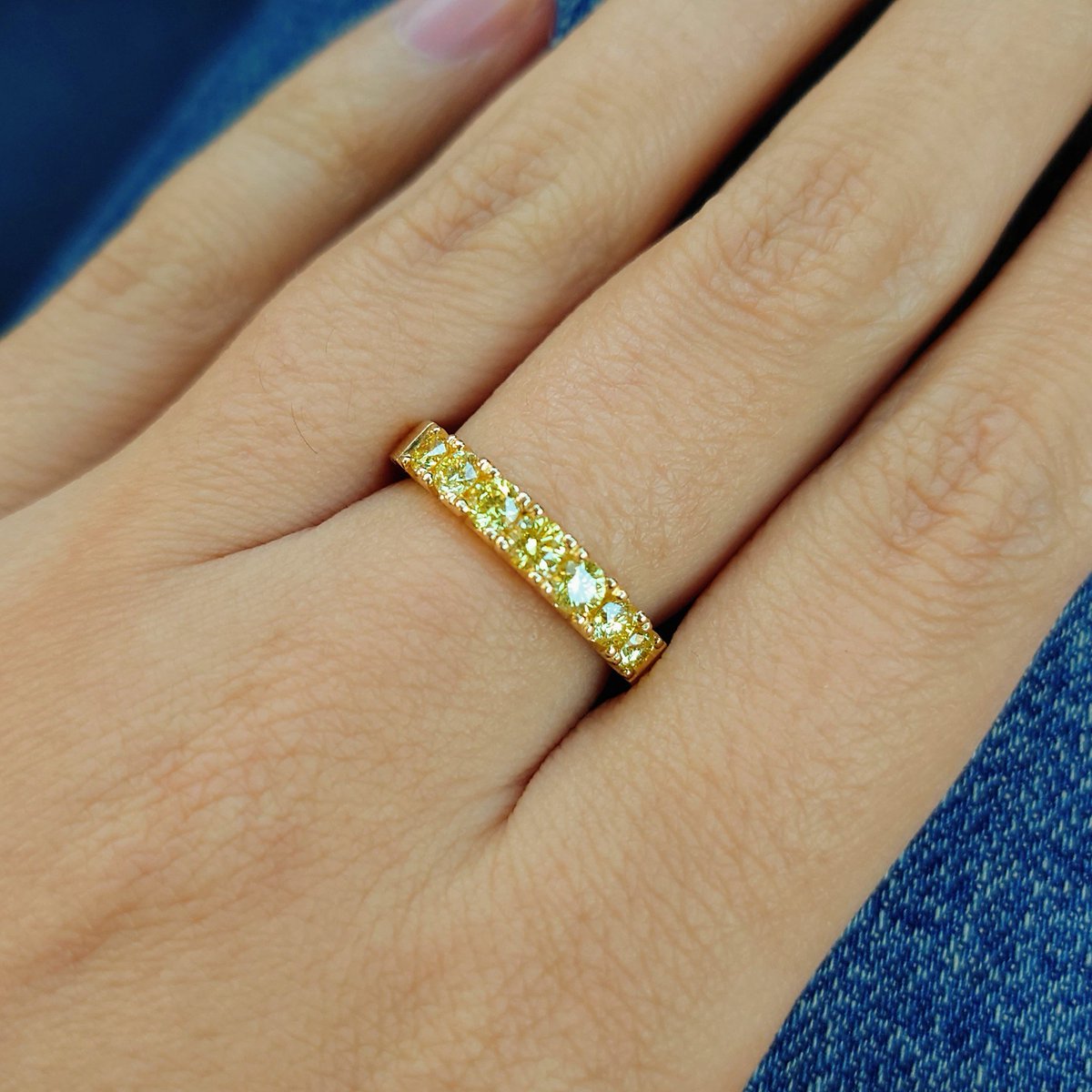 専用です』天然ダイヤモンド 計0.471ct J-VS1『縁起物の7角形＋