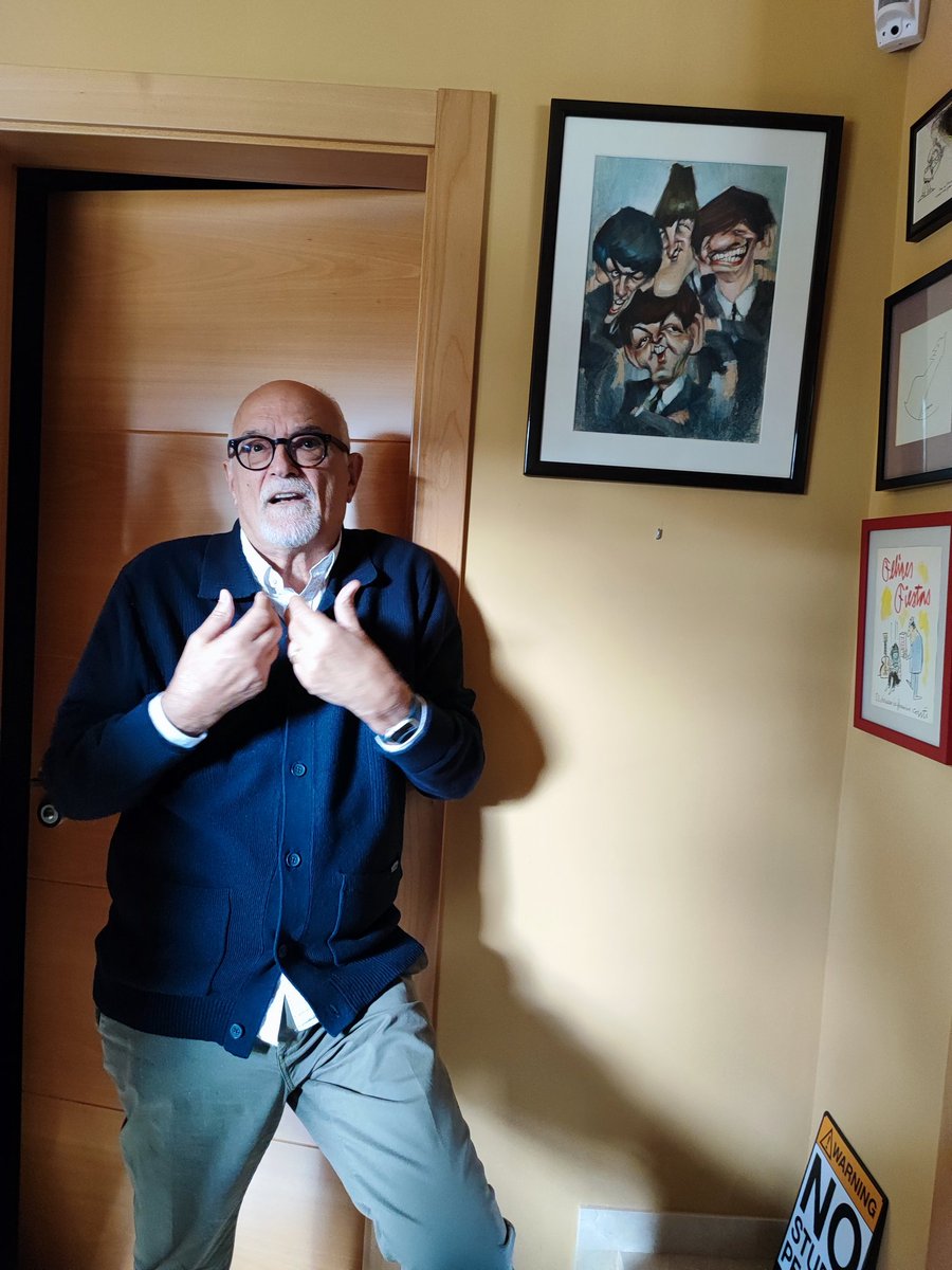 Toni Mata i Riu⁴ 🎗️💙❤️ (@tonimatairiu) on Twitter photo Un grup <a href="/AmicsMuseuNac/">Amics del Museu Nacional d'Art de Catalunya</a> vam tenir el goig i el privilegi de compartir un matí al seu estudi amb <a href="/JLJLMartin/">JLMartin</a>, figura cabdal de l'humor gràfic de l'últim mig segle. Ens va ensenyar la seva col·lecció i vam parlar del procés creatiu. Gràcies <a href="/cristinamartimo/">Cristina Martí Mogas</a> i <a href="/LauraCendrs/">Laura Cendrós 🎗</a> Un grup <a href="/AmicsMuseuNac/">Amics del Museu Nacional d'Art de Catalunya</a> vam tenir el goig i el privilegi de compartir un matí al seu estudi amb <a href="/JLJLMartin/">JLMartin</a>, figura cabdal de l'humor gràfic de l'últim mig segle. Ens va ensenyar la seva col·lecció i vam parlar del procés creatiu. Gràcies <a href="/cristinamartimo/">Cristina Martí Mogas</a> i <a href="/LauraCendrs/">Laura Cendrós 🎗</a>