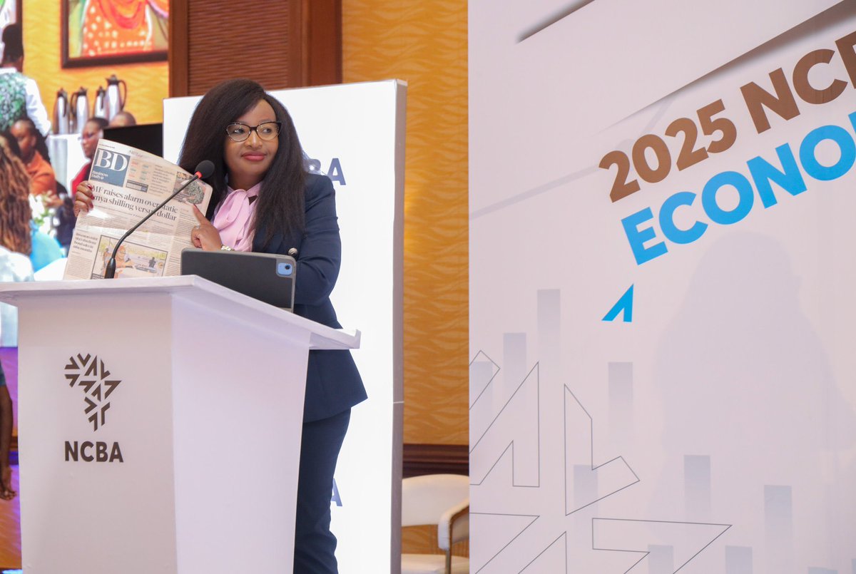"NCBA Economic Forum is now an annual event and a well sort after forum for the latest and most authentic conversations on Kenya`s economy." ~ Nelly Wainaina - NCBA Group Director, Marketing, Communications &amp; Citizenship.

 #NCBAEconomicForum2025 #goforit