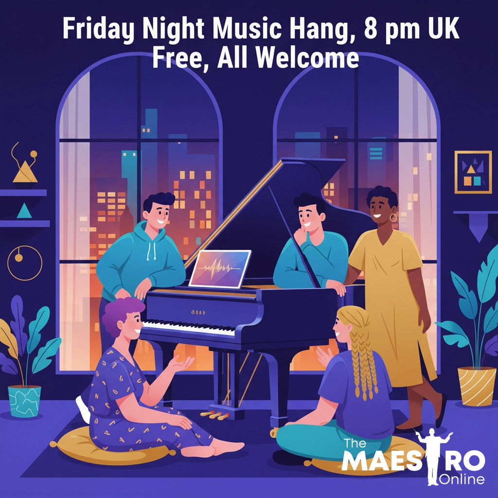 Ready to chat all things music? 🎹 Join our Friday Night Music Hang at 8pm UK: open to everyone, totally free! Bring your questions, tips, or just drop in for inspiration. Zoom link: us06web.zoom.us/j/83686381210?…