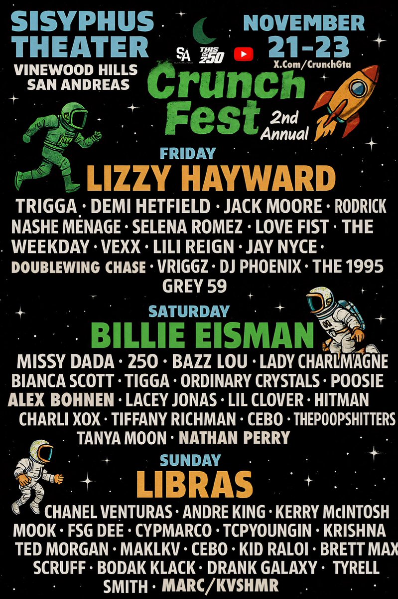 It’s beginning to look a lot like…

CRUNCHFEST ‼️